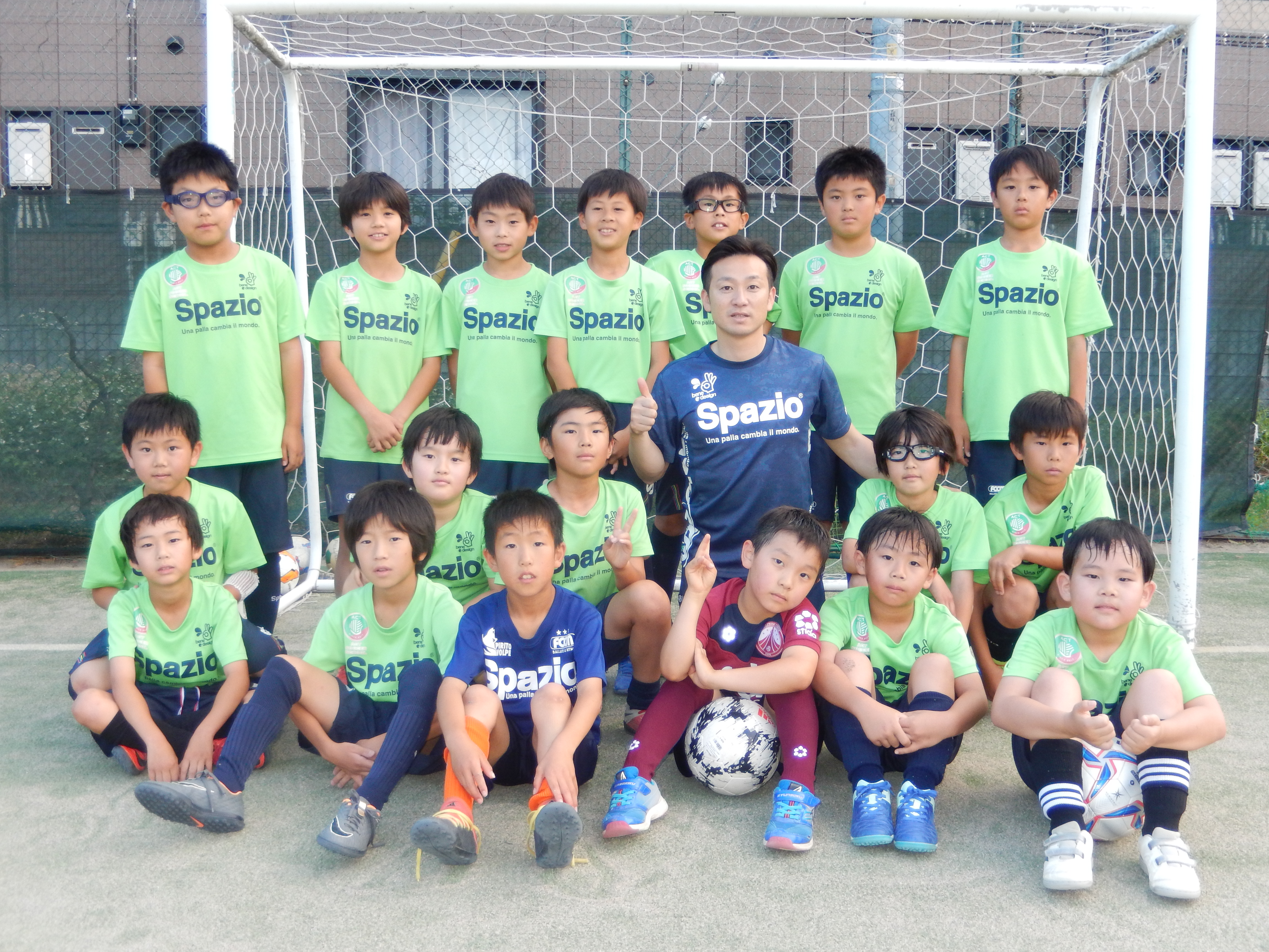 元jリーガーが指導するジュニアサッカースクール 埼玉県朝霞市 Act Soccer School